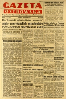 Gazeta Ostrowska 1949.11.20 R.II nr317(328)