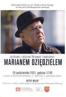 Spotkanie autorskie : Dziędziel Marian