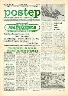 Postęp 1989.03.23, R. XVII, nr 3 (239)