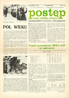 Postęp 1989.08.31, R. XVII, nr 8 (244)