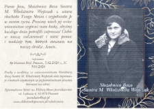 Służebnica Boża Siostra M. Włodzimira Wojtczak