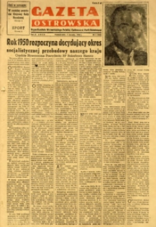 Gazeta Ostrowska 1950.01.01 R.III nr1(367)