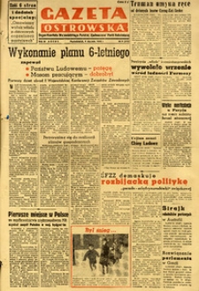 Gazeta Ostrowska 1950.01.09 R.III nr9(375)