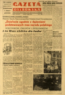 Gazeta Ostrowska 1950.02.02 R.III nr33(399)
