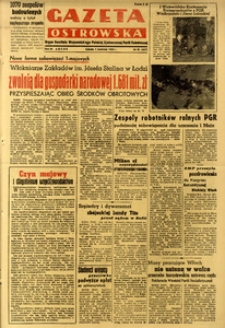 Gazeta Ostrowska 1950.04.01 R.III nr91(457)