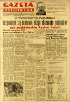 Gazeta Ostrowska 1950.05.14 R.III nr132(498)