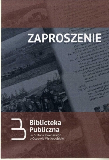 Zaproszenie : Promocja książki Łukasza Jędrzejaka " Od Krępy po Grudziądz "
