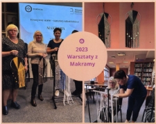Kreatywny senior - warsztaty z makramy, [2023]