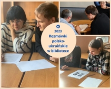 Rozm&oacute;wki polsko-ukraińskie w bibliotece 2023