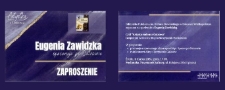 Zaproszenie : Eugenia Zawidzka spaceruje po Ostrowie, 6.03.2024