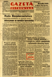 Gazeta Ostrowska 1950.10.07 R.III nr276(561)
