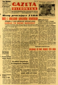 Gazeta Ostrowska 1950.10.25 R.III nr294(579)