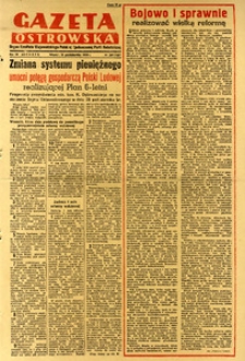 Gazeta Ostrowska 1950.10.31 R.III nr300(585)