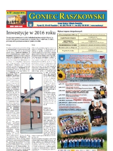 Goniec Raszkowski 2016, nr 33