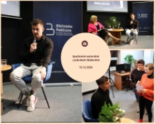 Spotkanie autorskie z Jakubem Małeckim, 13.12.2024