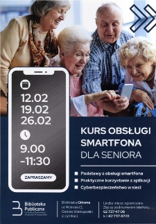 Kurs obsługi smartfona dla seniora