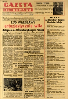 Gazeta Ostrowska 1950.11.15 R.III nr315(681)
