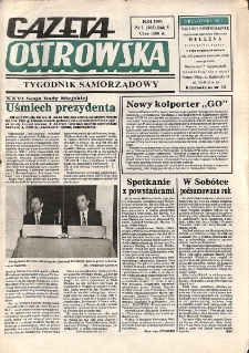 Gazeta Ostrowska 1993.01.10, R. V, nr 1 (165)