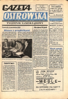 Gazeta Ostrowska 1993.02.7, R. V, nr 5 (169)