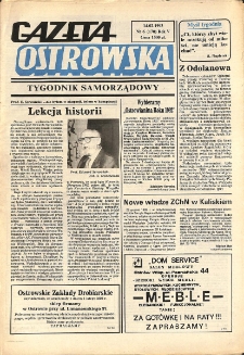 Gazeta Ostrowska 1993.02.14, R. V, nr 6 (170)