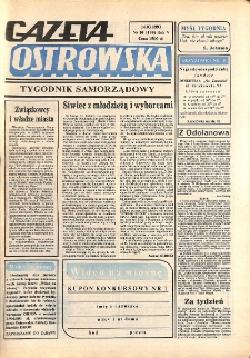 Gazeta Ostrowska 1993.03.14, R. V, nr 10 (174)