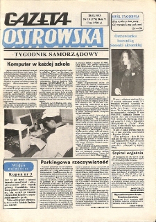 Gazeta Ostrowska 1993.03.28, R. V, nr 12 (176)