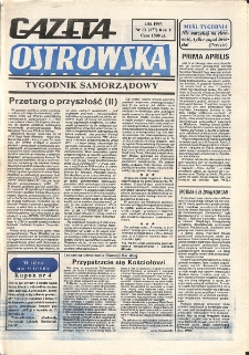 Gazeta Ostrowska 1993.04.4, R. V, nr 13 (177)