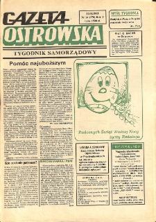 Gazeta Ostrowska 1993.04.11, R. V, nr 14 (178)