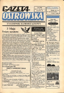 Gazeta Ostrowska 1993.05.2, R. V, nr 17 (181)
