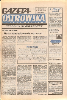 Gazeta Ostrowska 1993.07.25, R. V, nr 29 (193)