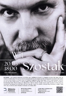 Spotkanie autorskie : Wit Szostak, 20.05