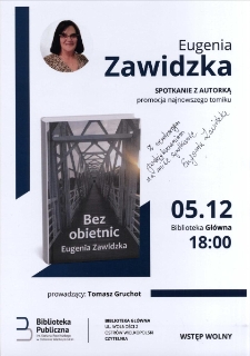 Eugenia Zawidzka : Spotkanie z autorką, 05.12