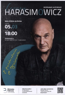 Spotkanie autorskie: Cezary Harasimowicz