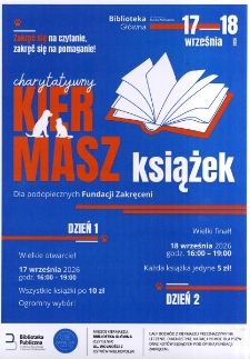 Charytatywny kiermasz książek dla podopiecznych Fundacji Zakręceni