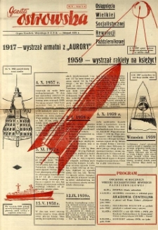 Gazeta Ostrowska 1959.Listopad