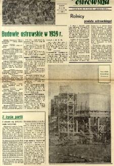 Gazeta Ostrowska 1959.Grudzień
