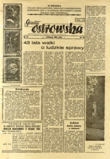Gazeta Ostrowska 1960. Listopad nr 19