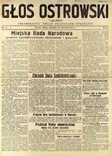 Głos Ostrowski 1945.09.30 R. I nr 17