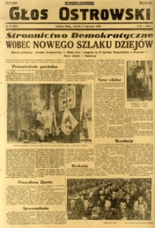 Głos Ostrowski 1949.01.11 R.V nr9(601)