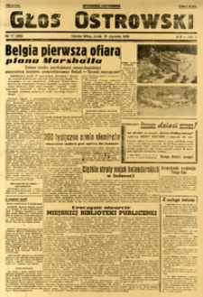 Głos Ostrowski 1949.01.19 R.V nr17(609)