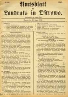 Amtsblatt des Landrats in Osstrowo 1940.08.22 nr68