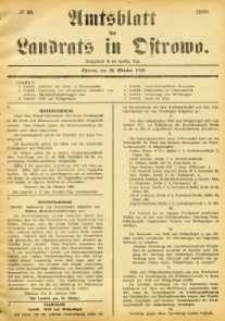 Amtsblatt des Landrats in Osstrowo 1940.10.24 nr86