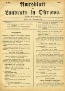 Amtsblatt des Landrats in Osstrowo 1940.11.07 nr90