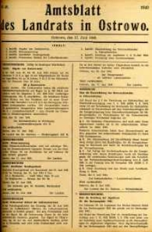 Amtsblatt des Landrats in Ostrowo 1943.06.17 nr48