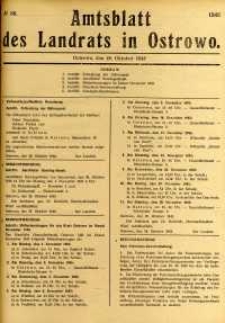 Amtsblatt des Landrats in Ostrowo 1943.10.28 nr86