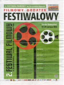 2. Festiwal filmowy im. Krzysztofa Komedy, 22-29 czerwca 2013
