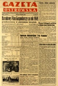 Gazeta Ostrowska 1949.04.19 R.II nr105(118)