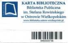 Karta biblioteczna, 2002-2004