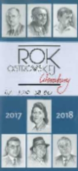 Rok ostrowskiej literatury 2017-2018