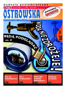 Gazeta Ostrowska 2003.01.06, R. XIV, nr 1 (706)